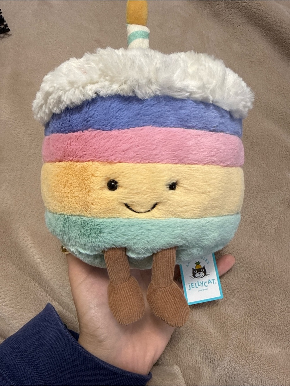 Jellycat Rainbow Birthday Cake